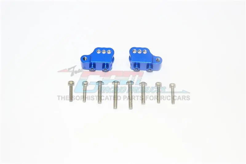 Element Enduro Sendero Trail Truck Aluminum Front Or Rear Suspension Link Mount - 2Pc Set Blue 1