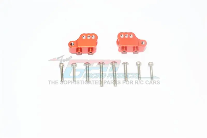 Element Enduro Sendero Trail Truck Aluminum Front Or Rear Suspension Link Mount - 2Pc Set Orange 1