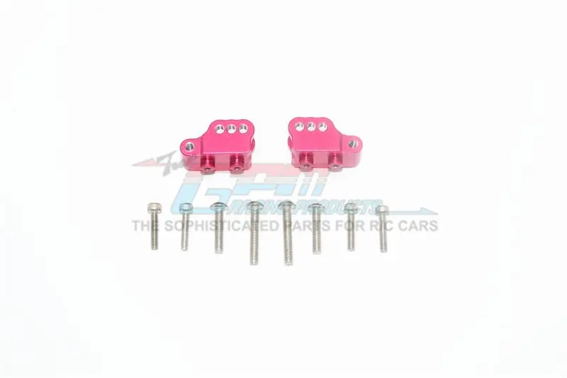 Element Enduro Sendero Trail Truck Aluminum Front Or Rear Suspension Link Mount - 2Pc Set Red 1