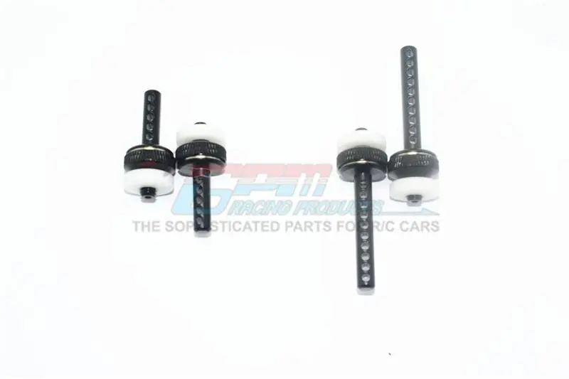 Element Enduro Sendero Trail Truck Aluminum Front + Rear Magnetic Body Posts - 4Pc Set Black 1
