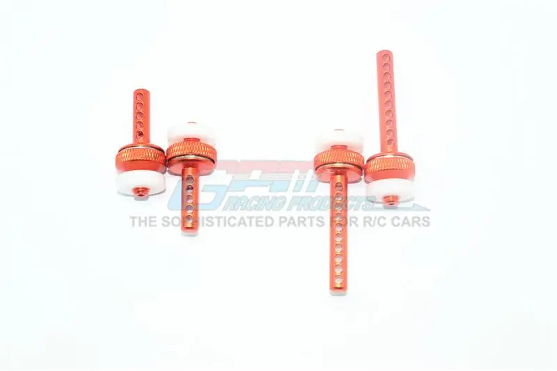 Element Enduro Sendero Trail Truck Aluminum Front + Rear Magnetic Body Posts - 4Pc Set Orange 1