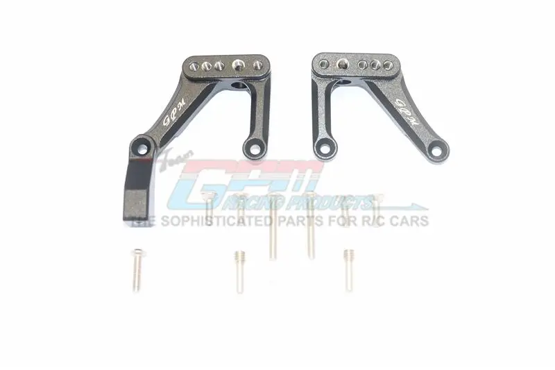 Element Enduro Sendero Trail Truck Aluminum Front Shock Mount - 2Pc Set Black 1