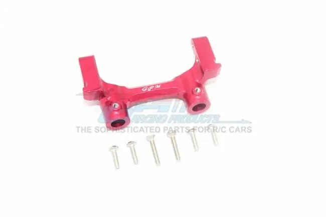 Element Enduro Sendero Trail Truck Aluminum Rear Bumper Mount - 1Pc Set Red 1
