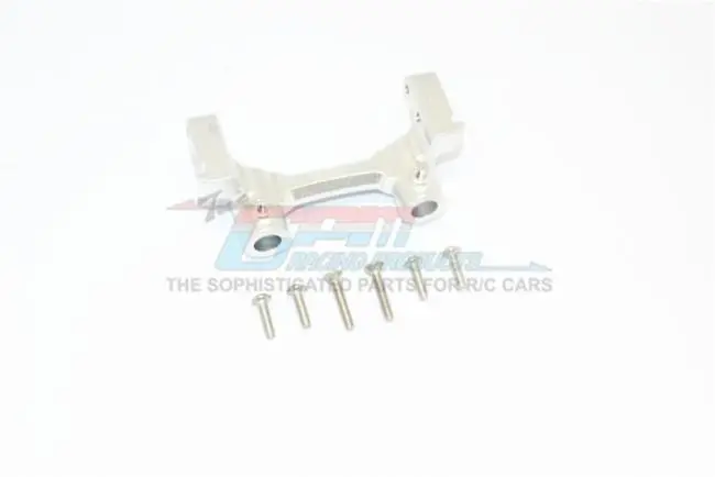 Element Enduro Sendero Trail Truck Aluminum Rear Bumper Mount - 1Pc Set Silver 1