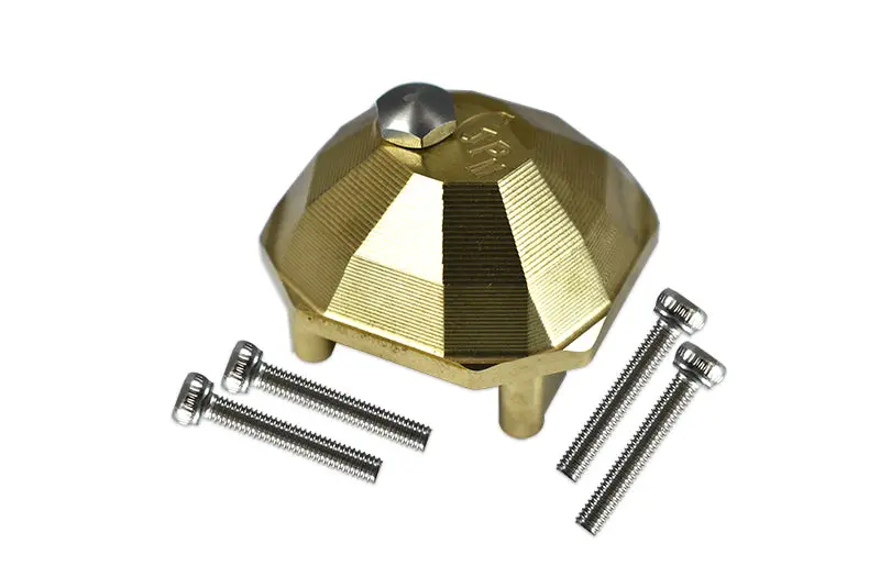 Element Enduro Sendero Trail Truck Brass Rear Gear Box Cover - 1Pc Set 1