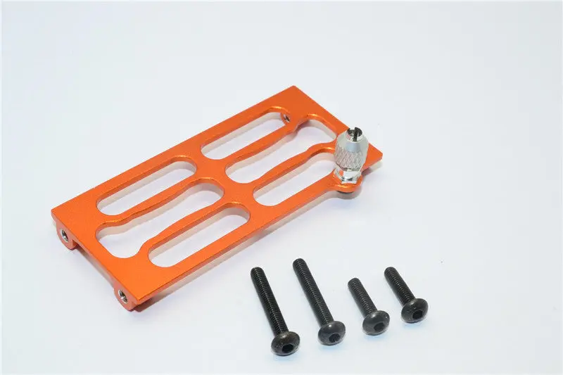 Gmade Crawler R1 Rock Buggy Aluminum Antenna Mount - 1Pc Set Orange 1