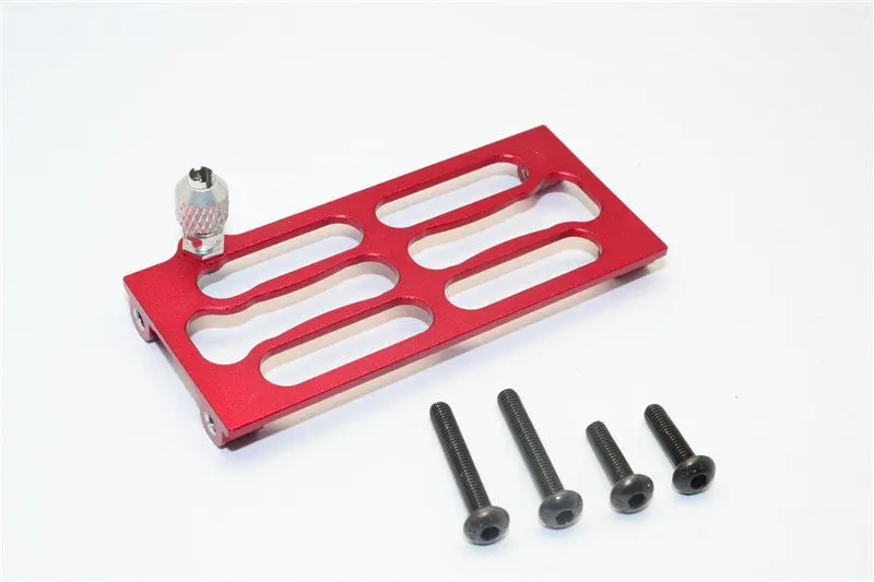 Gmade Crawler R1 Rock Buggy Aluminum Antenna Mount - 1Pc Set Red 1