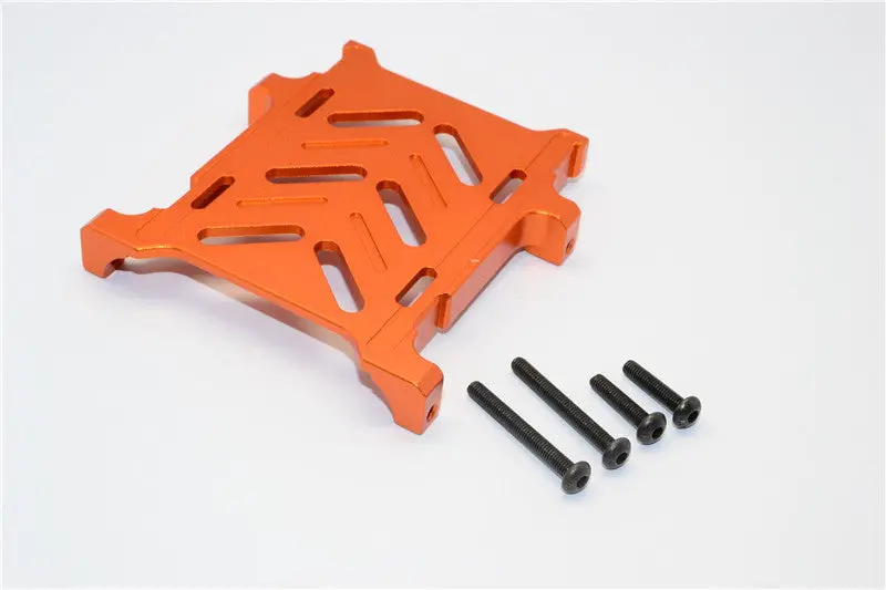 Gmade Crawler R1 Rock Buggy Aluminum Battery Holder - 1Pc Set Orange 1
