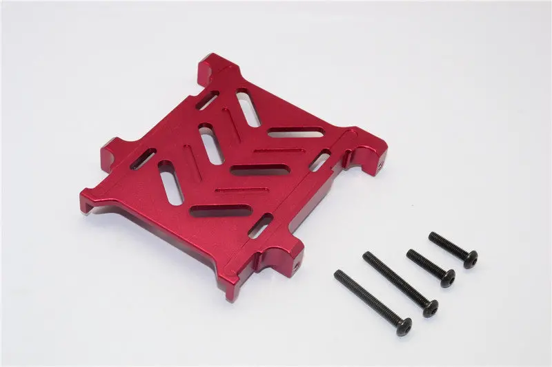 Gmade Crawler R1 Rock Buggy Aluminum Battery Holder - 1Pc Set Red 1