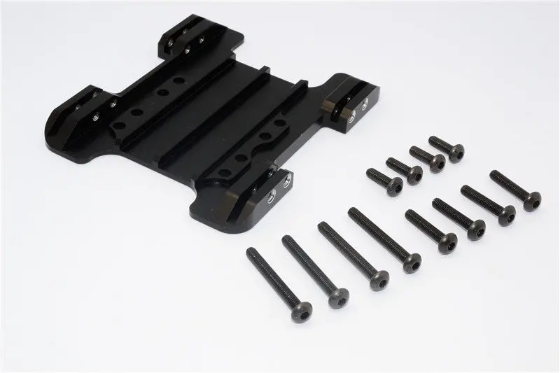 Gmade Crawler R1 Rock Buggy Aluminum Center Skid Plate - 1Pc Set Black 1