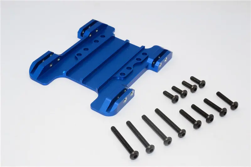 Gmade Crawler R1 Rock Buggy Aluminum Center Skid Plate - 1Pc Set Blue 1