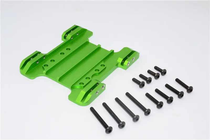 Gmade Crawler R1 Rock Buggy Aluminum Center Skid Plate - 1Pc Set Green 1