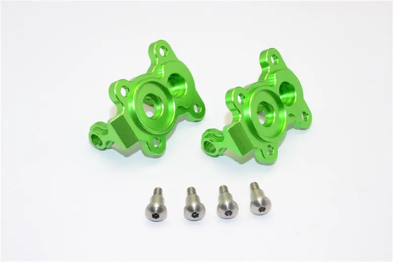 Gmade Crawler R1 Rock Buggy Aluminum Front C-Hub - 1Pr Set Green 1