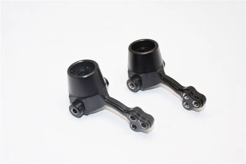 Gmade Crawler R1 Rock Buggy Aluminum Front Knuckle Arm - 1Pr Black 1
