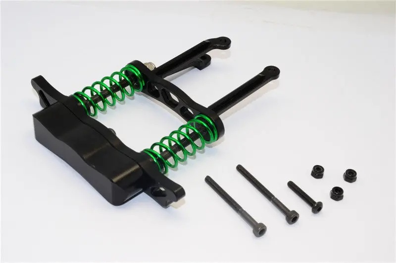Gmade Crawler R1 Rock Buggy Aluminum Front/Rear Bumper Absorber - 1 Set Black 1