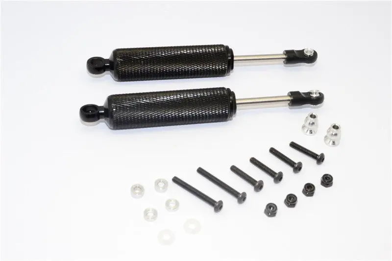 Gmade Crawler R1 Rock Buggy Aluminum Front/Rear Internal Shocks (110Mm) - 1Pr Set Black 1