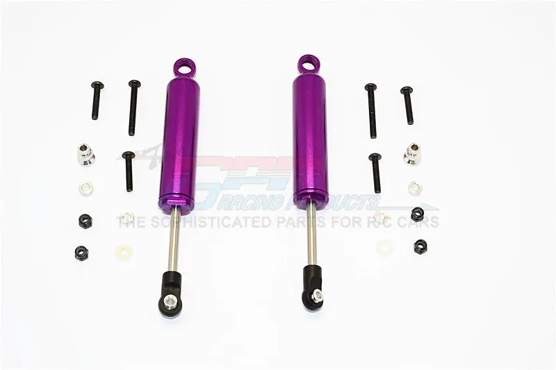 Gmade Crawler R1 Rock Buggy Aluminum Front/Rear Internal Shocks (110Mm) - 1Pr Set Purple 1