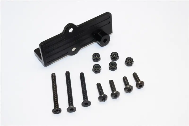 Gmade Crawler R1 Rock Buggy Aluminum Servo Mount - 1Pc Set Black 1
