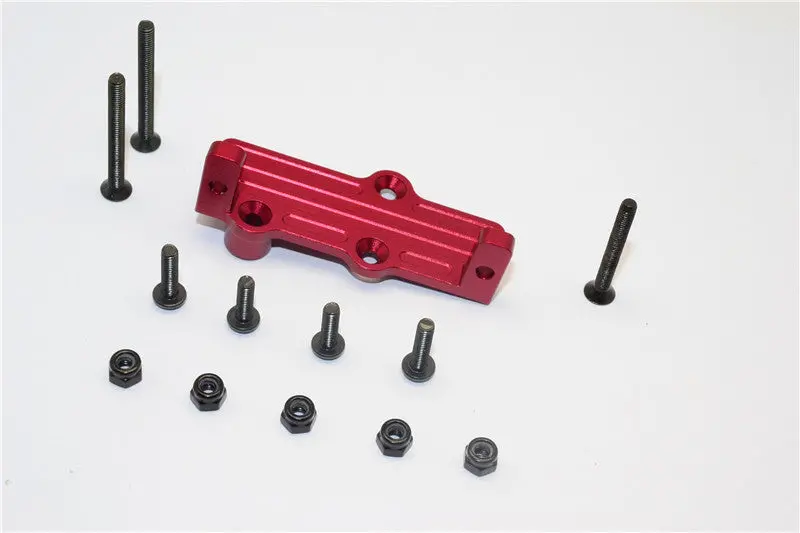 Gmade Crawler R1 Rock Buggy Aluminum Servo Mount - 1Pc Set Red 1