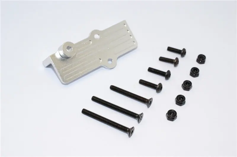 Gmade Crawler R1 Rock Buggy Aluminum Servo Mount - 1Pc Set Silver 1