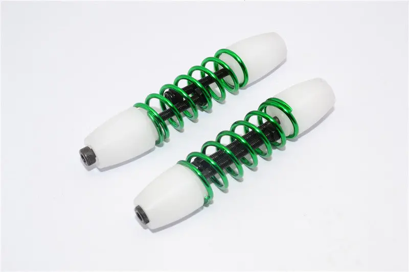Gmade Crawler R1 Rock Buggy Delrin Front + Rear Body Mount Protector - 1 Set Green 1