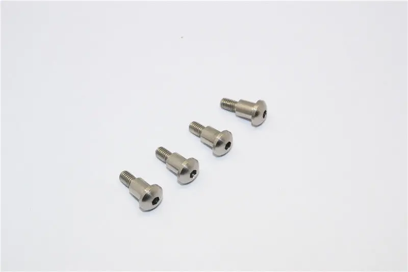 Gmade Crawler R1 Rock Buggy & Gs01 Sawback Stainless Steel King Pin Screws (4.43X4.8Xm3) - 4Pcs 1