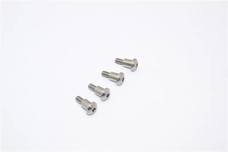 Gmade Crawler R1 & Sawback Stainless Steel King Pin Screws (4.43X4.8Xm3) - 4Pcs 1