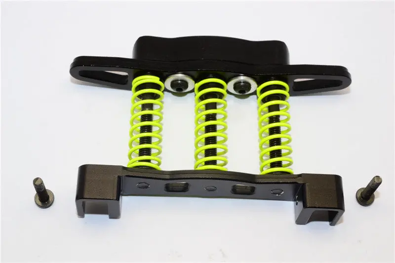 Gmade Sawback Aluminum Front Bumper Absorber - 1 Set Black 1