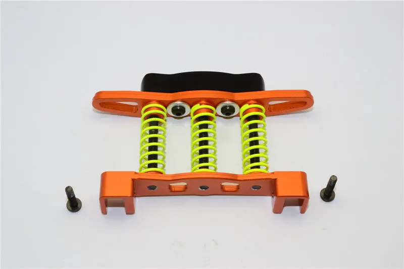 Gmade Sawback Aluminum Front Bumper Absorber - 1 Set Orange 1