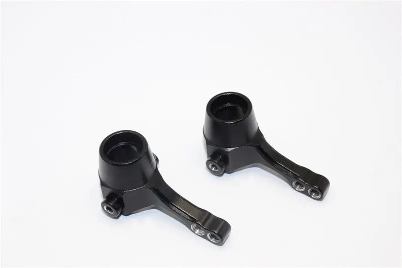 Gmade Sawback Aluminum Front Knuckle Arm - 1Pr Black 1