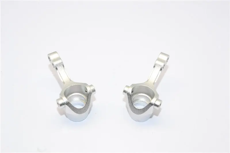 Gmade Sawback Aluminum Front Knuckle Arm - 1Pr Silver 1