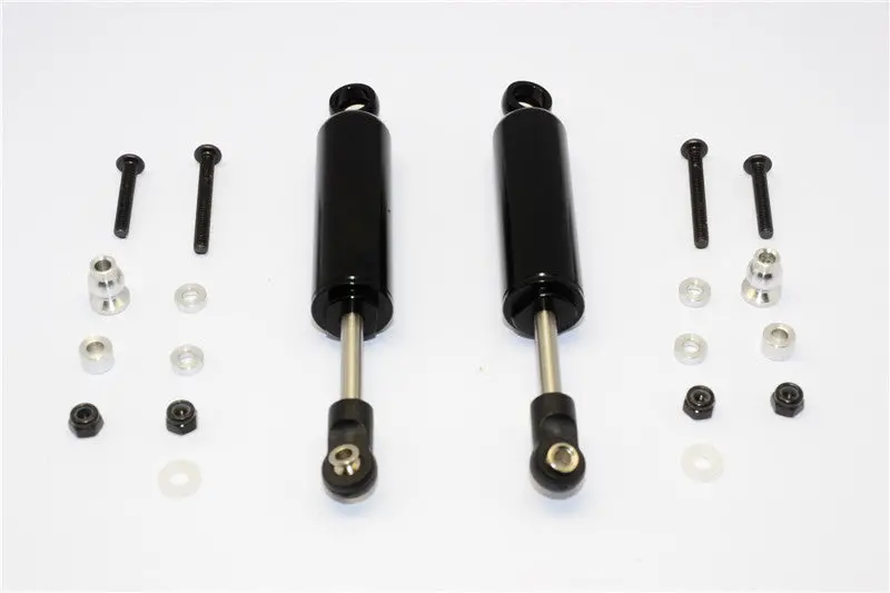 Gmade Sawback Aluminum Front/Rear Internal Shock (88Mm) - 1Pr Set Black 1