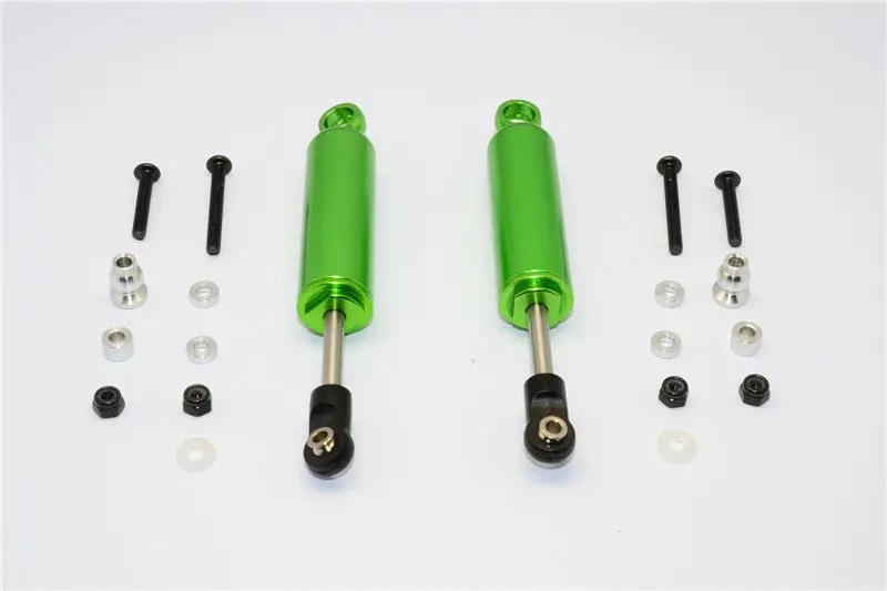 Gmade Sawback Aluminum Front/Rear Internal Shock (88Mm) - 1Pr Set Green 1