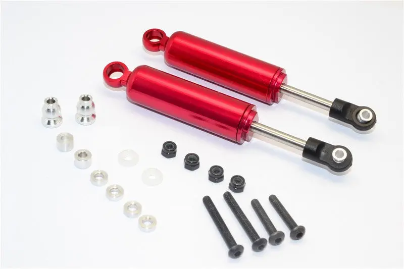 Gmade Sawback Aluminum Front/Rear Internal Shock (88Mm) - 1Pr Set Red 1
