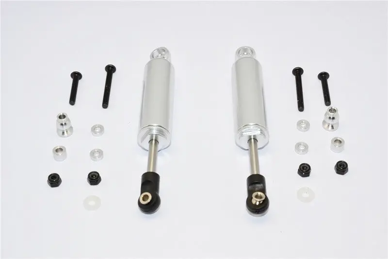 Gmade Sawback Aluminum Front/Rear Internal Shock (88Mm) - 1Pr Set Silver 1