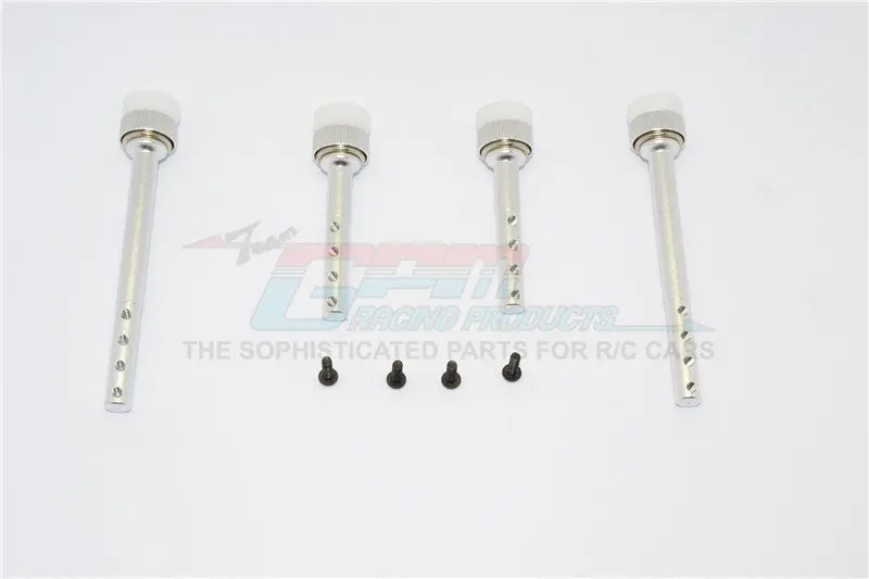 Gmade Sawback Gs01 & Sawback 4Ls Aluminum Front+Rear Magnet Body Post - 1 Set Silver 1