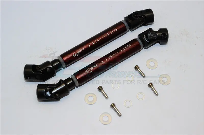 Gmade Sawback / Sawback 4Ls / Komodo Steel Adjustable Main Shaft With Alloy Body - 1 Set Brown 1