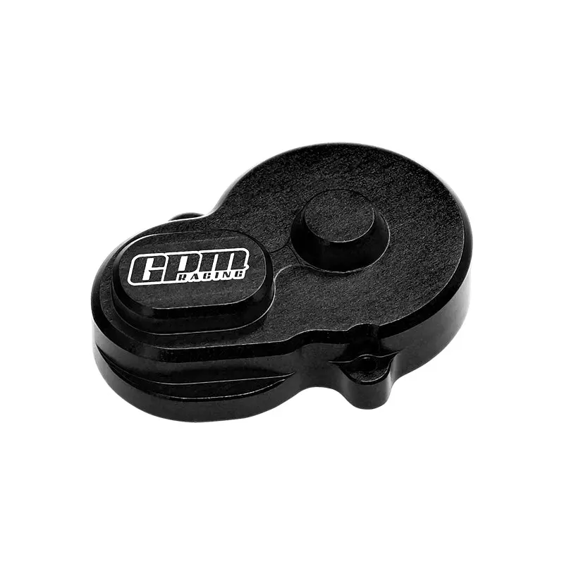 Gpm Aluminium 7075 Alloy Rear Main Gear Cover (Use Optional Motor Plate) For Losi 1:24 Micro-B 2Wd Buggy Rtr-Los00007 / 1:28 Micro-T 2S 2Wd Rtr Stadium Truck-Los-1392 Upgrades - Black 1