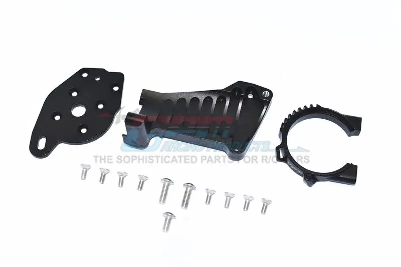 Gpm For Traxxas 1/10 Maxx 4Wd Monster Truck Upgrade Parts Aluminum Motor Mount - 1 Set Black 1
