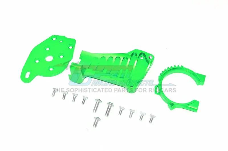 Gpm For Traxxas 1/10 Maxx 4Wd Monster Truck Upgrade Parts Aluminum Motor Mount - 1 Set Green 1