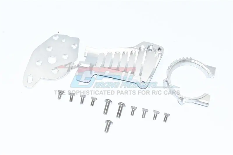 Gpm For Traxxas 1/10 Maxx 4Wd Monster Truck Upgrade Parts Aluminum Motor Mount - 1 Set Silver 1