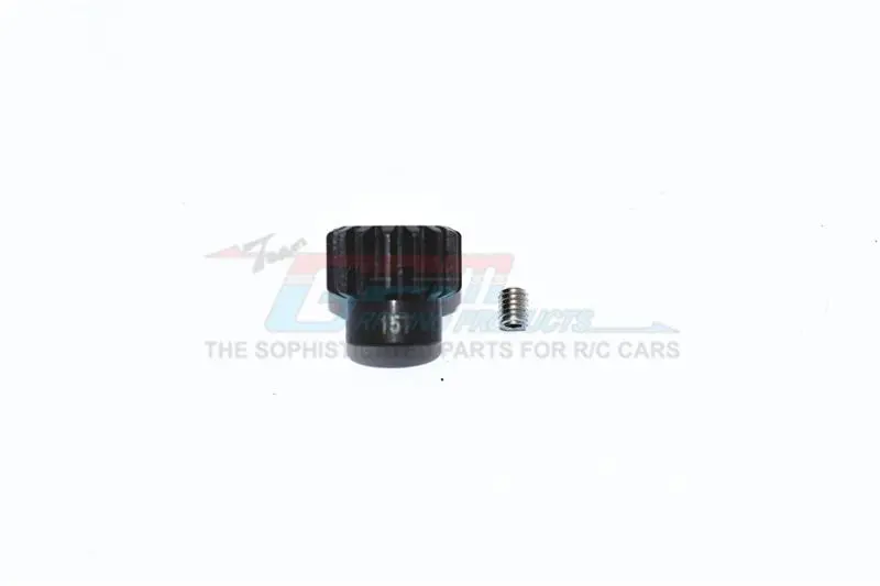 Gpm For Traxxas 1/10 Maxx 4Wd Monster Truck Upgrade Parts Harden Steel #45 Motor Gear 15T - 1Pc Set Black 1
