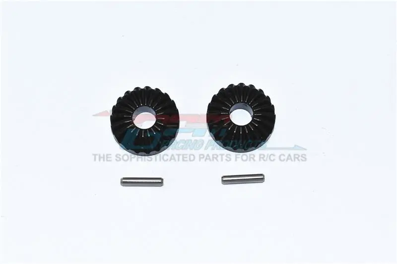 Harden Steel #45 Front/Center/Rear Differential Bevel Gear For Traxxas 1:10 4Wd Maxx 89076-4 / 4Wd Maxx With Widemaxx 89086-4 / 1:8 4Wd Maxx Slash 6S 102076-4 Upgrades - Black 1