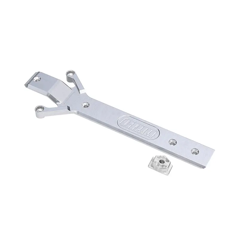 High End Aluminium 7075 Alloy Chassis Plate For Traxxas 1:16 Mini Maxx 4Wd 107154-1 / Mini Xrt Vxl-3S 108076-1 Monster Truck Upgrades - Silver 1