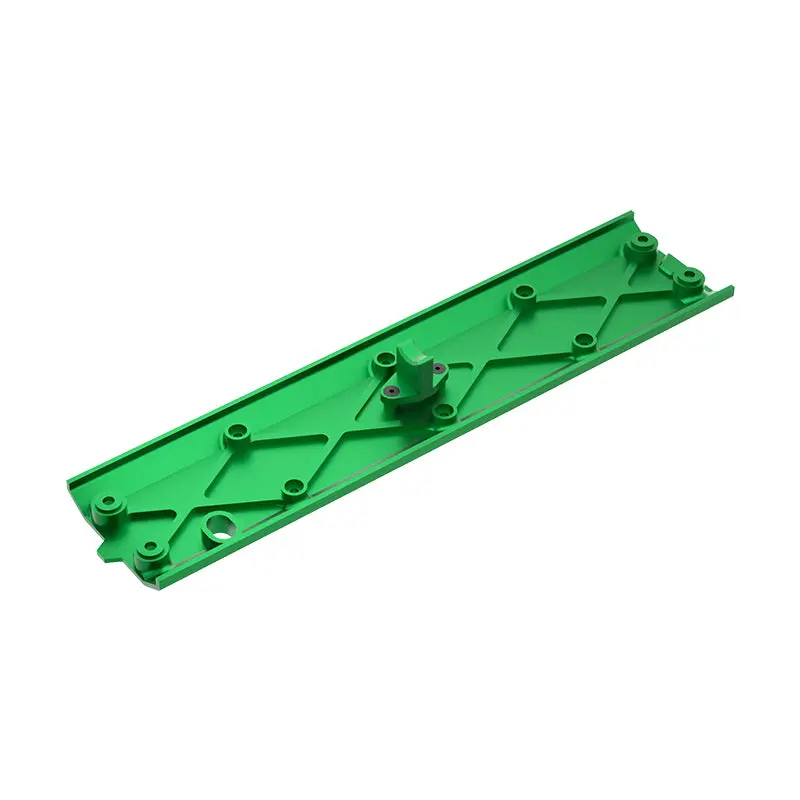 High End Aluminum 7075 Alloy Center Skidplate For Traxxas 1/8 4Wd Maxx Slash 6S Brushless Short Course Truck 102076-4 Upgrades - Green 2
