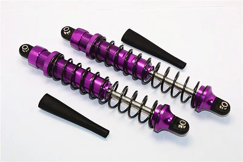 Hpi Baja 5B Rtr, 5B Ss, 5T Aluminum Front Adjustable Spring Damper (186Mm) - 1Pr Purple 1