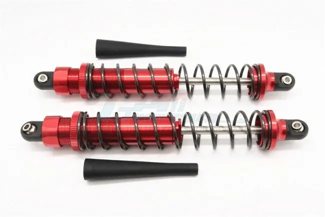 Hpi Baja 5B Rtr, 5B Ss, 5T Aluminum Front Adjustable Spring Damper (186Mm) - 1Pr Red 1