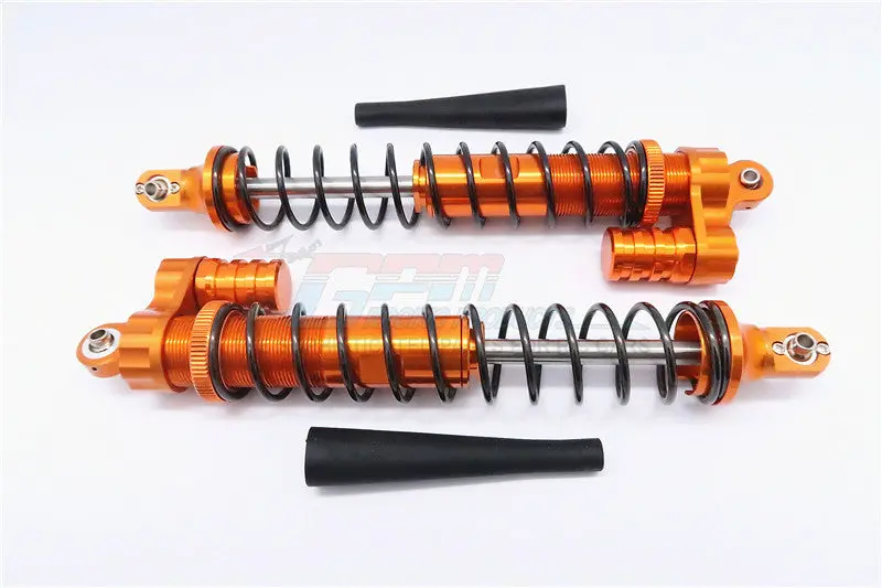 Hpi Baja 5B Rtr, 5B Ss, 5T Aluminum Front L-Shape Dampers Adjustable Design With Piggy Back Length 186Mm - 1Pr  Orange 1