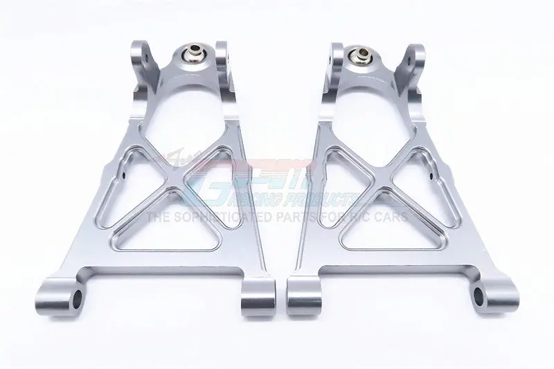 Hpi Baja 5B Rtr, 5B Ss, 5T Aluminum Front Lower Arm - 1Pr Gray Silver 1