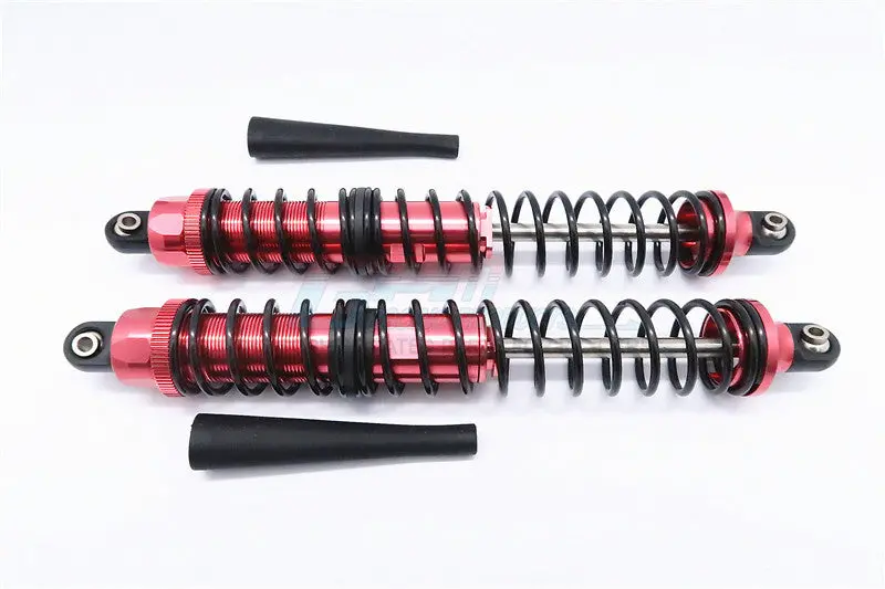 Hpi Baja 5B Rtr, 5B Ss, 5T Aluminum Rear Adjustable Spring Damper (208Mm) - 1Pr Red 1